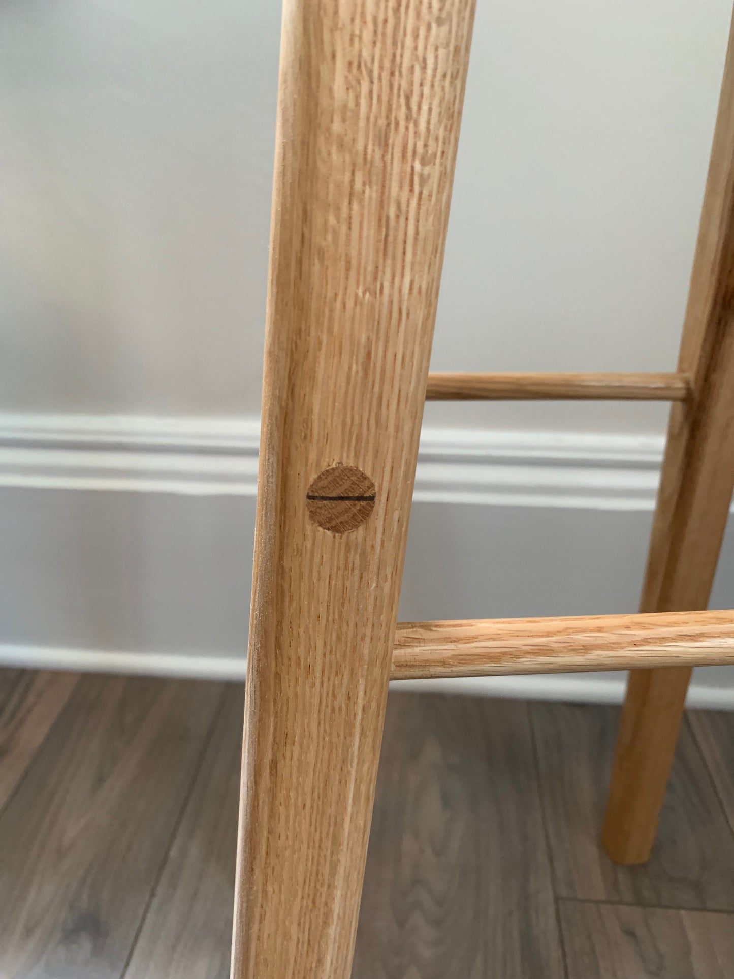 Barstools, Handcrafted Solid Walnut Barstool, Oak, Maple, Cherry