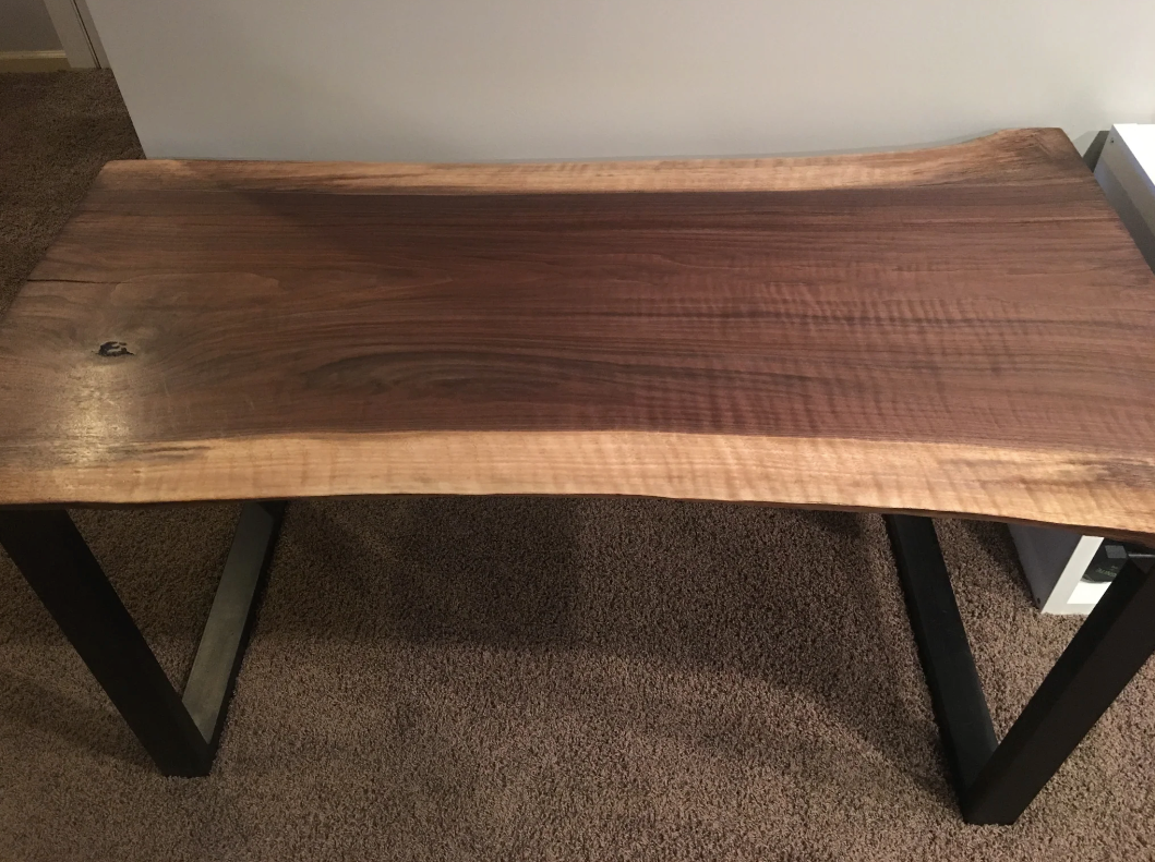 Live Edge Walnut Coffee Tables. Build Your Own Solid Black Walnut Coffee Table, Side Table, Living Room Table