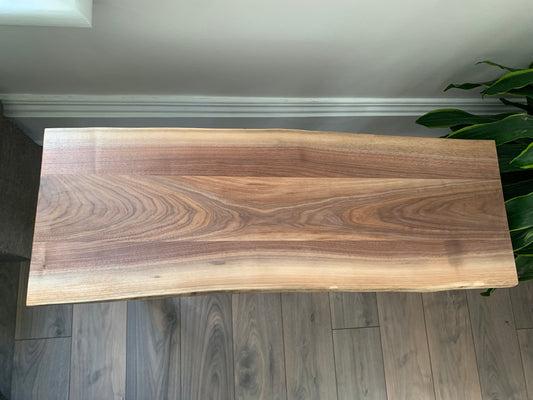 Walnut Coffee Table,  Live Edge Black Walnut Coffee Table,  Custom Sizes, Build Your Own