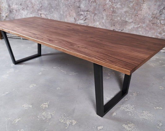 Solid Walnut Dining Table.  Hardwood Tables Handcrafted from Solid Walnut, Oak, Maple, Ash. Kitchen Table. Desk